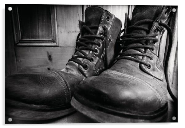 Boots 1 Acrylic by Gavin Liddle
