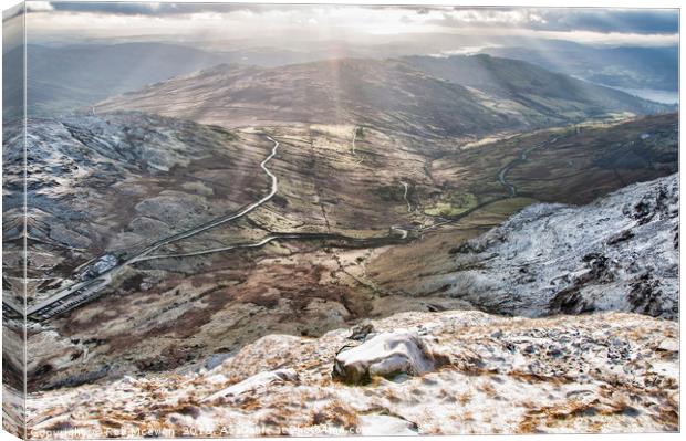 The Kirkstone Pass Canvas Print by Rob Mcewen