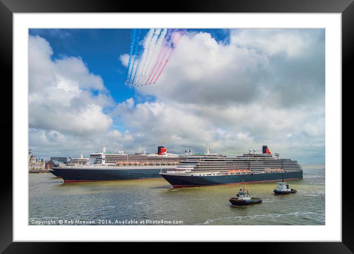 The Three Queens Framed Mounted Print by Rob Mcewen