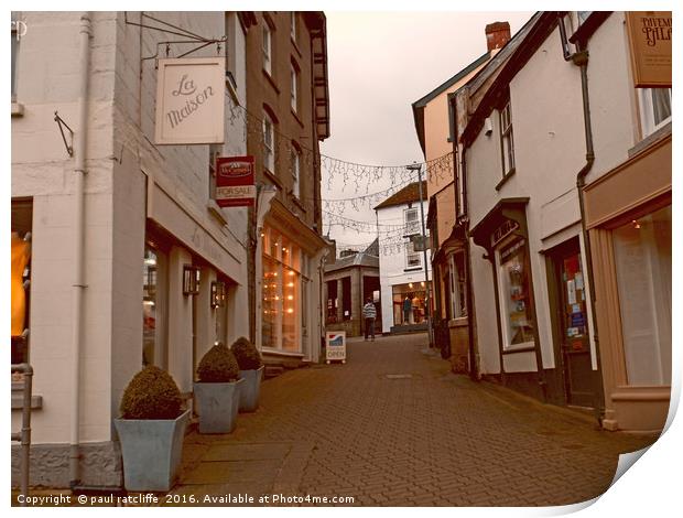 hay on wye,herefordshire Print by paul ratcliffe