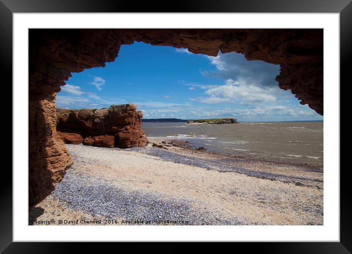 Hilbre Island Isolation  Framed Mounted Print by David Chennell