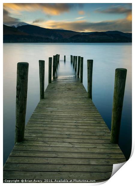 The Jetty Print by Brian Avery