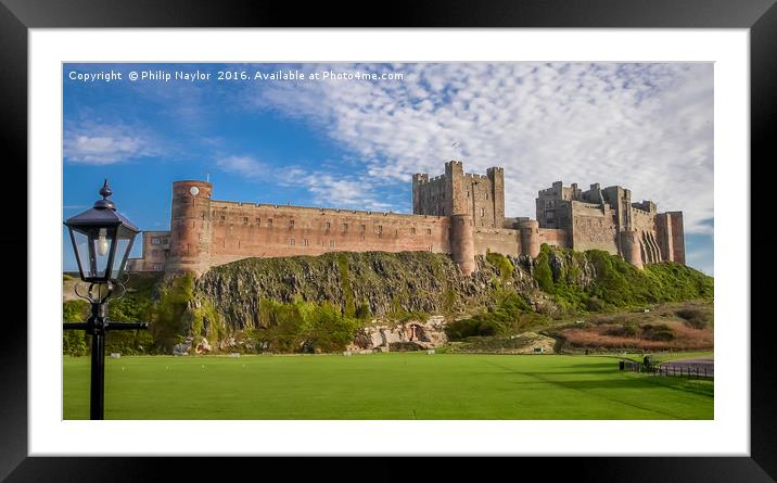 King of the Castles Framed Mounted Print by Naylor's Photography