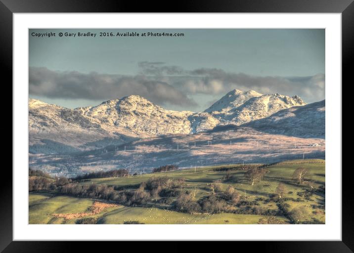 Argyll View Framed Mounted Print by GBR Photos