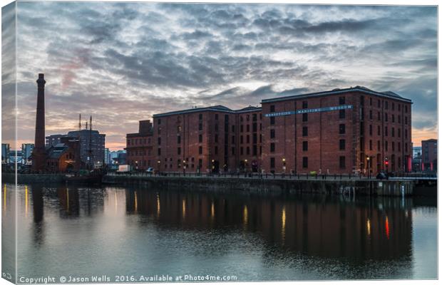 Mersey Maritime museum Canvas Print by Jason Wells