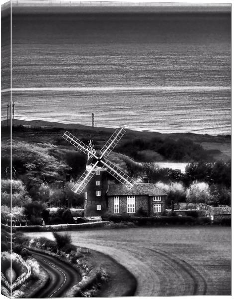   weyborne windmill                              Canvas Print by chris elgood