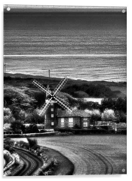   weyborne windmill                              Acrylic by chris elgood