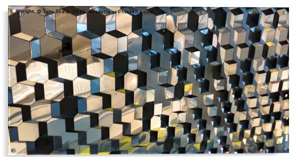 Geometric Abstract Acrylic by Tony Sharp LRPS CPAGB