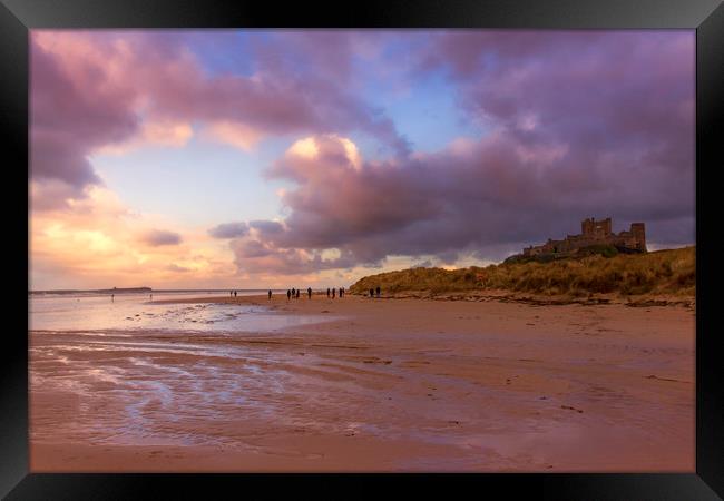 Bamburgh Castle Framed Print by Northeast Images