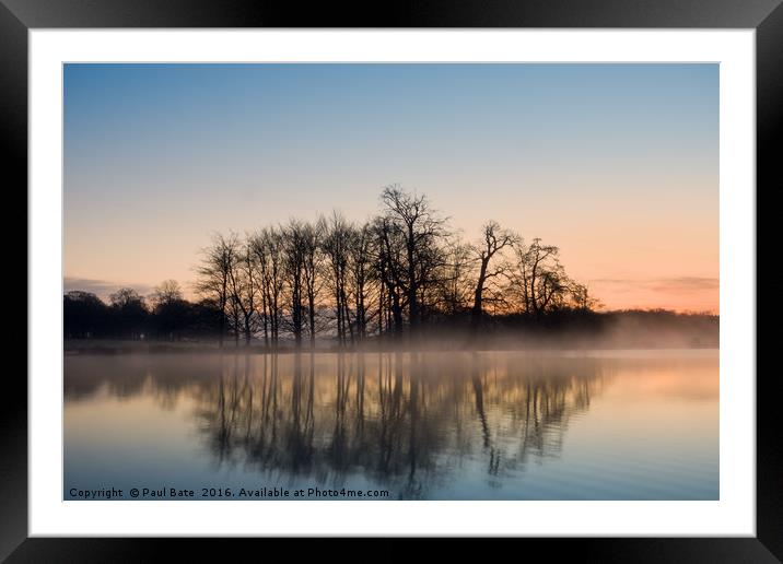 A Winters Morning  Framed Mounted Print by Paul Bate