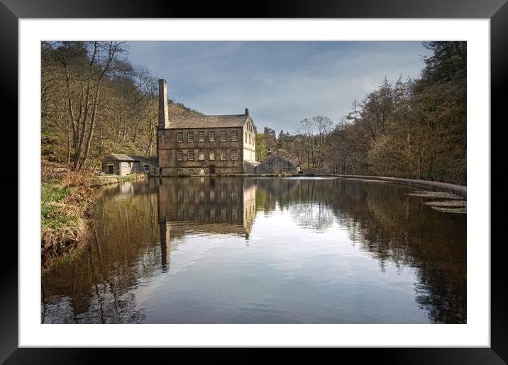Gidson Mill Yorkshire Framed Mounted Print by Eddie John