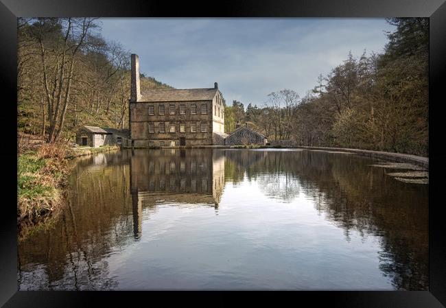 Gidson Mill Yorkshire Framed Print by Eddie John