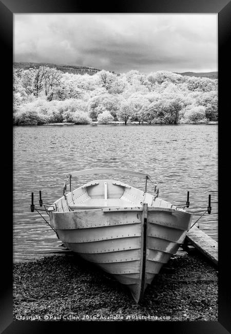 Keswick Boat Framed Print by Paul Cullen