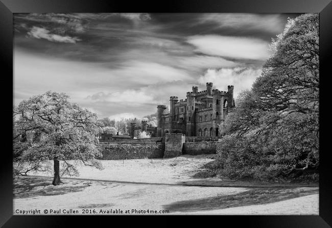 Lowther Castle Monochrome 6 Framed Print by Paul Cullen