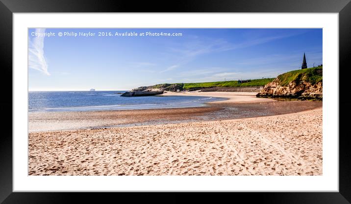 The wonder of Cullercoats Bay  Framed Mounted Print by Naylor's Photography