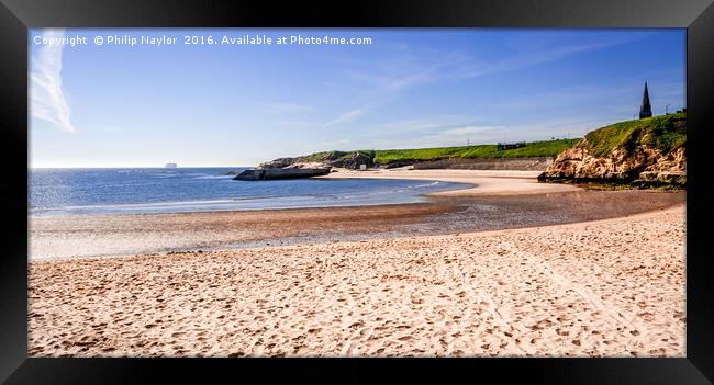 The wonder of Cullercoats Bay  Framed Print by Naylor's Photography