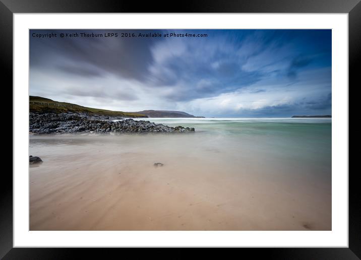 Balnakeil Beach Framed Mounted Print by Keith Thorburn EFIAP/b