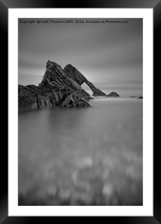 Bow Fiddle Rock Framed Mounted Print by Keith Thorburn EFIAP/b
