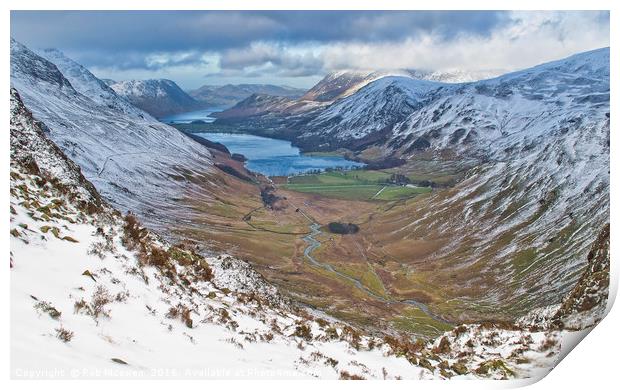 Buttermere Print by Rob Mcewen