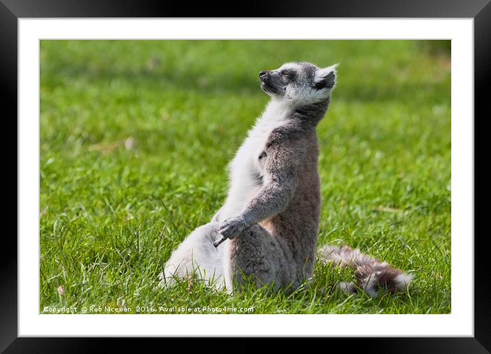 And..............breathe! Framed Mounted Print by Rob Mcewen