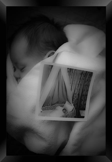 Baby dream Framed Print by Jean-François Dupuis