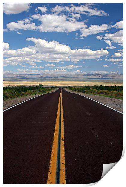 Desert Roadtrips I Print by Tom Hall