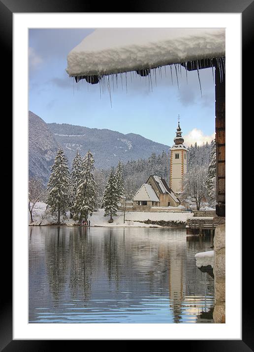 Alpine air Framed Mounted Print by Ian Middleton