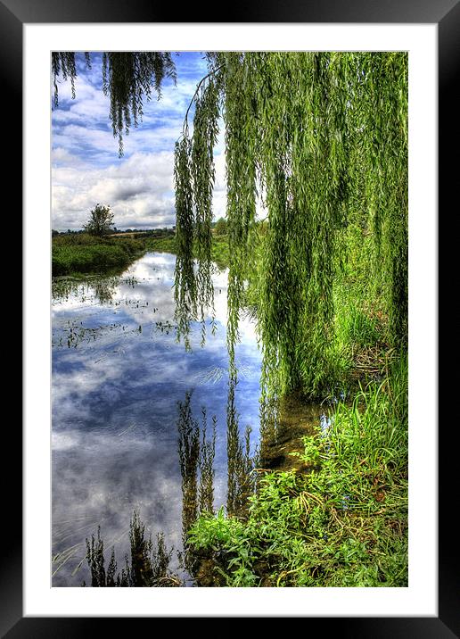 River Wensum Framed Mounted Print by Gypsyofthesky Photography