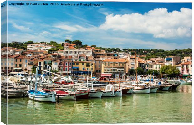 Beautiful Cassis in the Sunshine Canvas Print by Paul Cullen