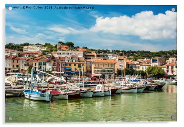 Beautiful Cassis in the Sunshine Acrylic by Paul Cullen