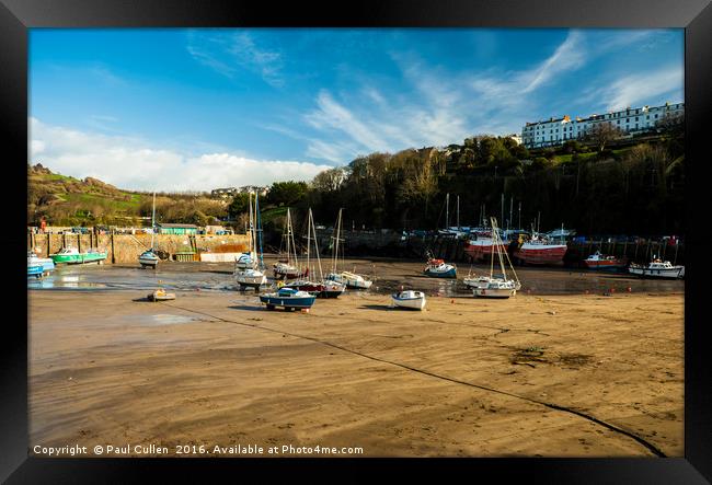 Ilfracombe Harbour. Framed Print by Paul Cullen