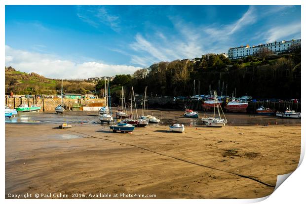 Ilfracombe Harbour. Print by Paul Cullen