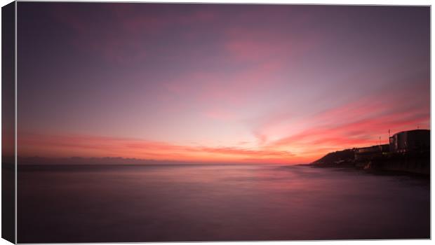 Waiting for Dawn Canvas Print by Simon Wrigglesworth
