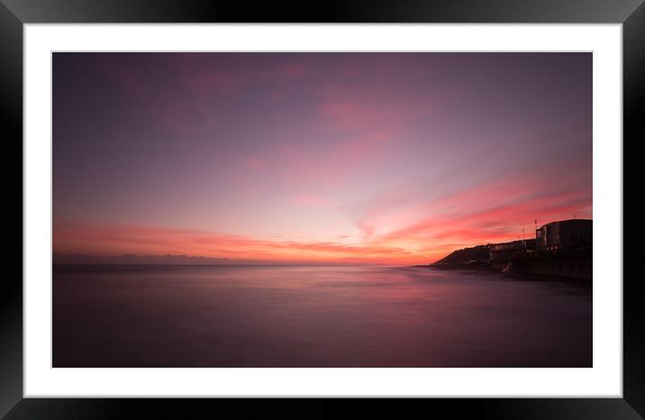 Waiting for Dawn Framed Mounted Print by Simon Wrigglesworth
