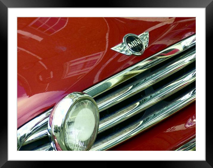 mini cooper Framed Mounted Print by paul ratcliffe