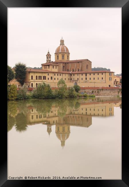 Holy Reflections Framed Print by Robert Rickards