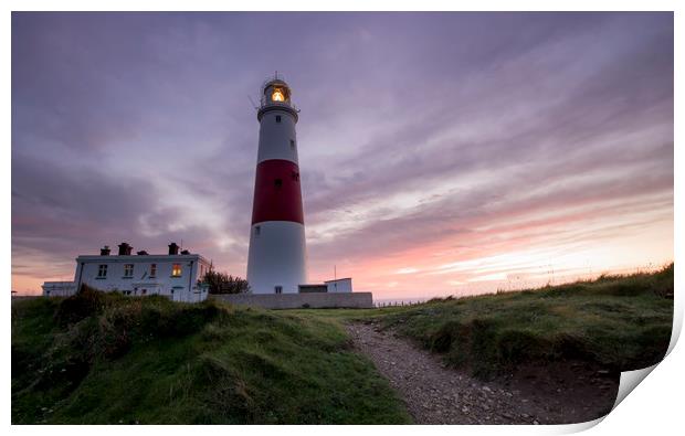 Portland Bill sunrise  Print by Shaun Jacobs