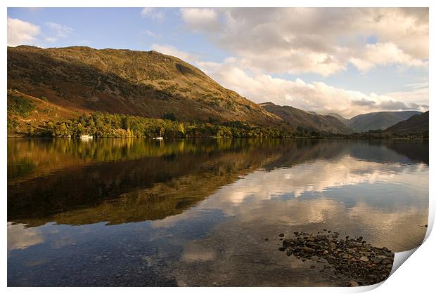 Ullswater Autumn Reflections Print by Jacqi Elmslie