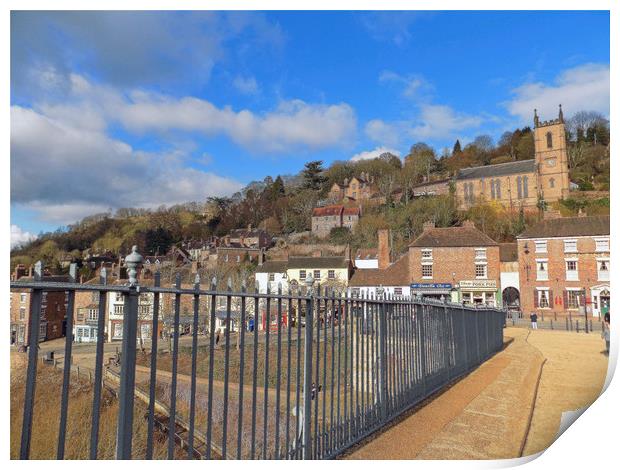 ironbridge shropshire Print by paul ratcliffe