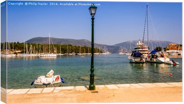 Beautiful Ionian island  Canvas Print by Naylor's Photography