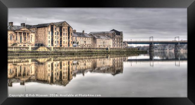 St Georges Quay,Lancaster UK Framed Print by Rob Mcewen