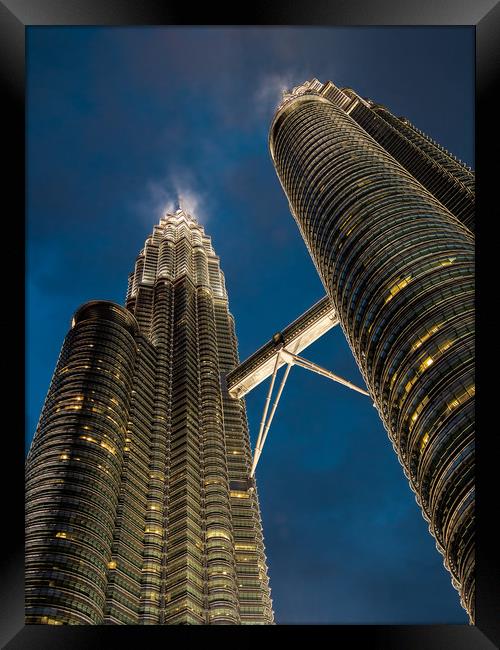 Petronas Towers Framed Print by Peter Walmsley