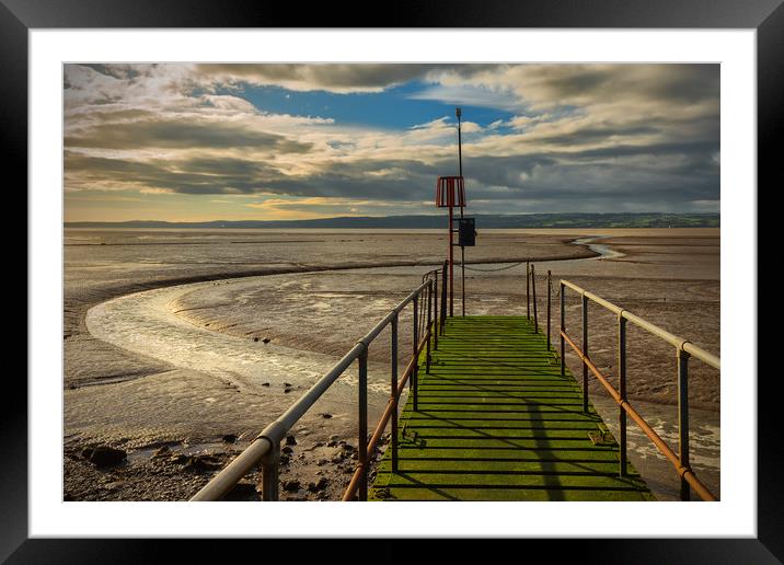 The River Dee Estuary, West Kirby Framed Mounted Print by Rob Lester
