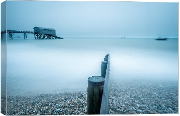 Selsey Lifeboat Station Canvas Print by Kevin Browne