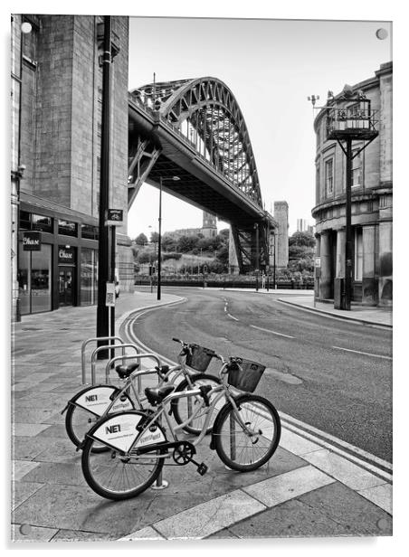 Shades of Newcastle Acrylic by David McCulloch