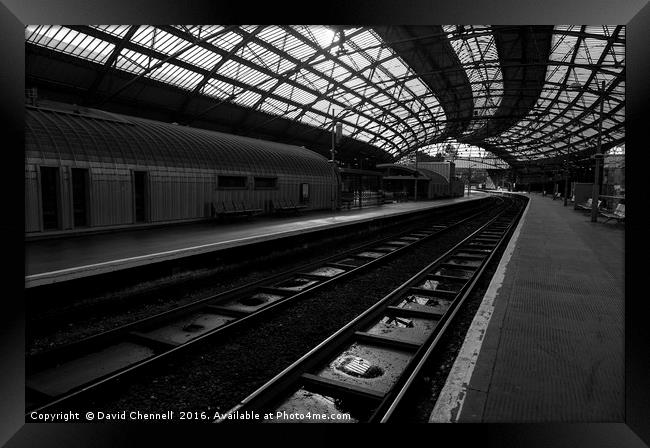 Lime Street Station Framed Print by David Chennell