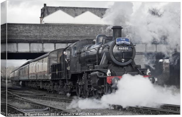 Loughborough Departure Canvas Print by David Birchall