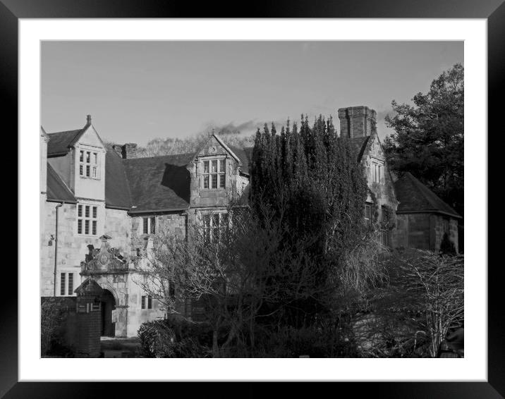 madeley court hotel shropshire Framed Mounted Print by paul ratcliffe