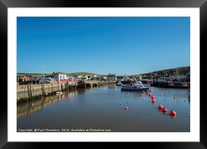 West Bay Framed Mounted Print by Paul Chambers