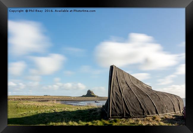 Lindisfarne Castle Framed Print by Phil Reay